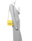Ostrich Mini Sac Roulis Jaune Citron