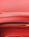 LV X TM Taurillon Cerises Capucines BB Rouge