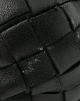 Nappa Intrecciato Teen Jodie Hobo Black