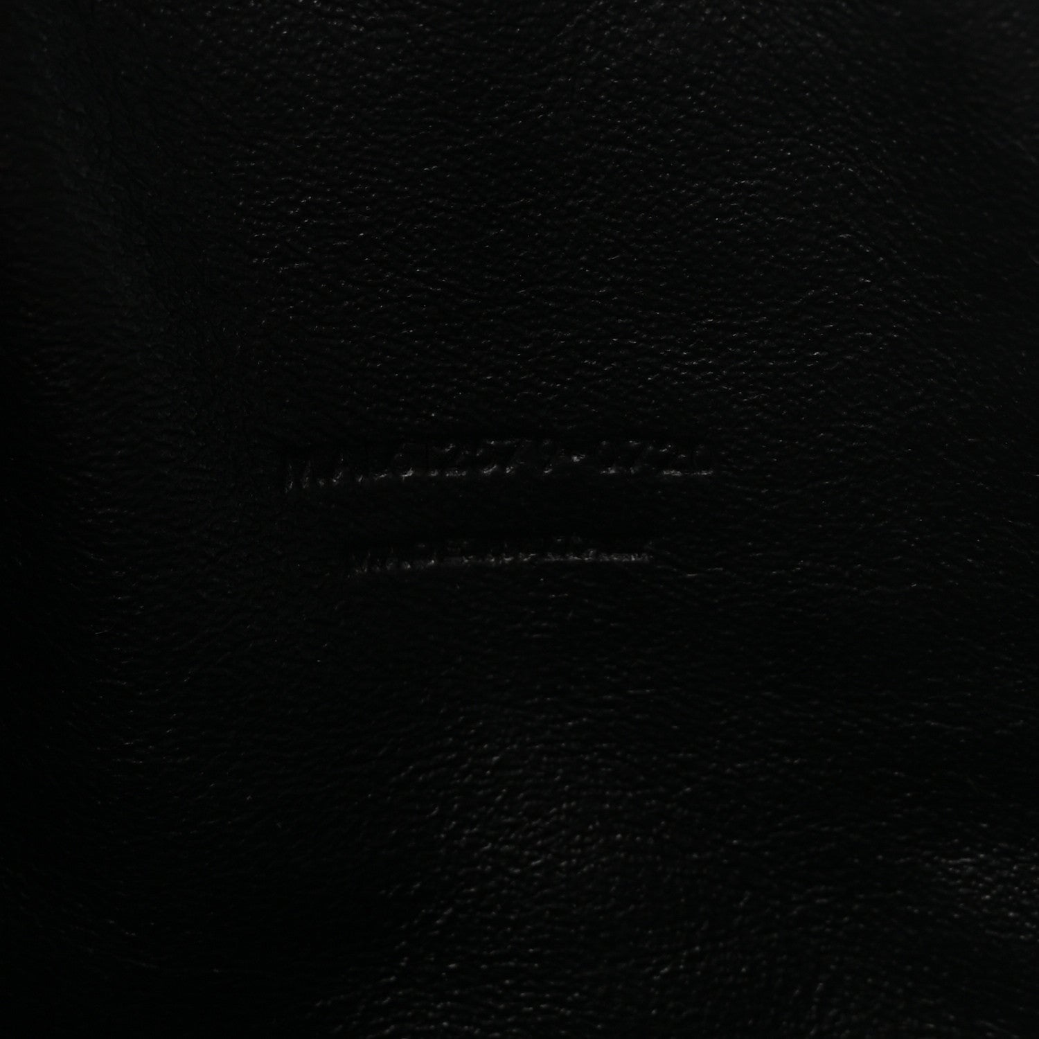 Grain De Poudre Matelasse Monochrome Monogram Mini Lou Camera Bag Black