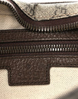 Soft GG Supreme Monogram Medium Ophidia Belt Bag Dark Brown