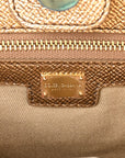Metallic Dauphine Medium Frame Tote Gold