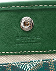 Goyardine Reversible Mini Anjou Green