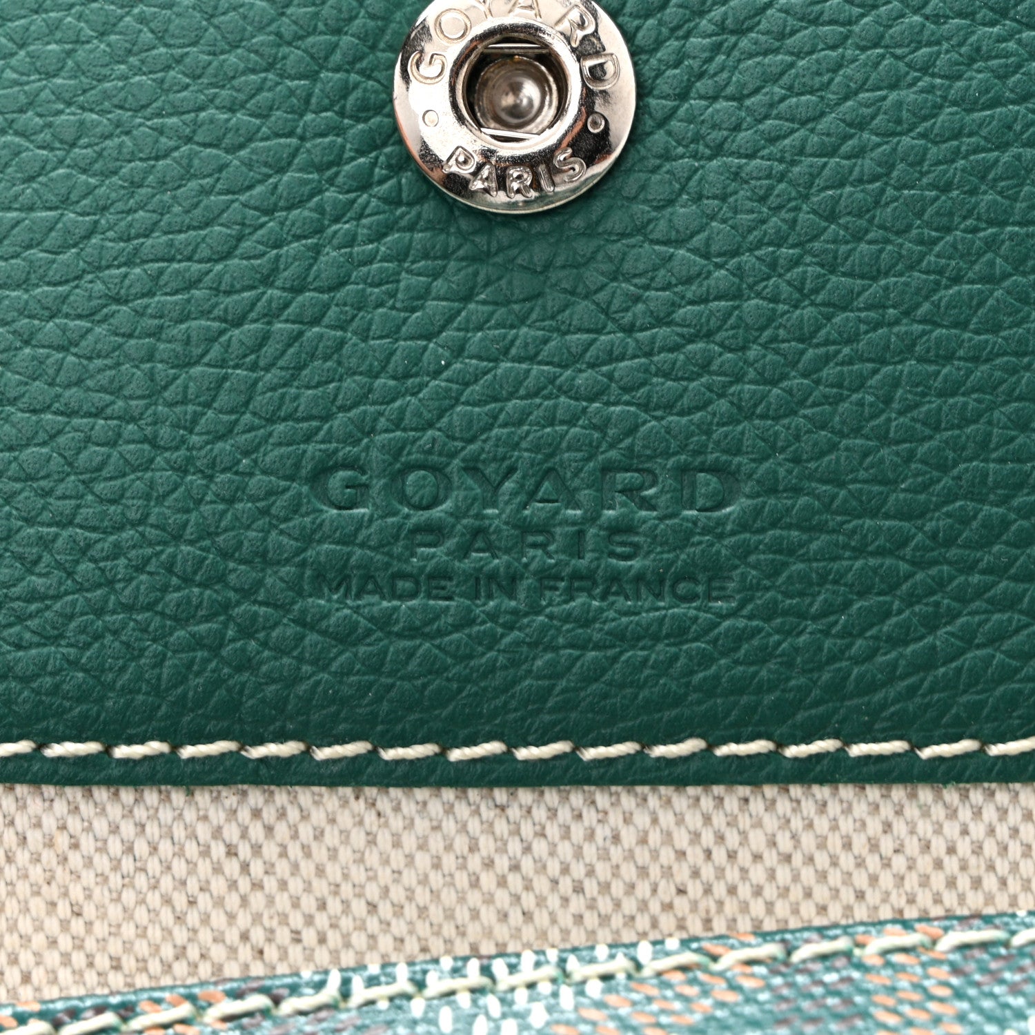 Goyardine Saint Louis GM Green