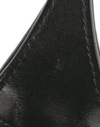 New Canvas Charisma Calfskin Crystal GG Monogram Mini Jackie 1961 Hobo Black