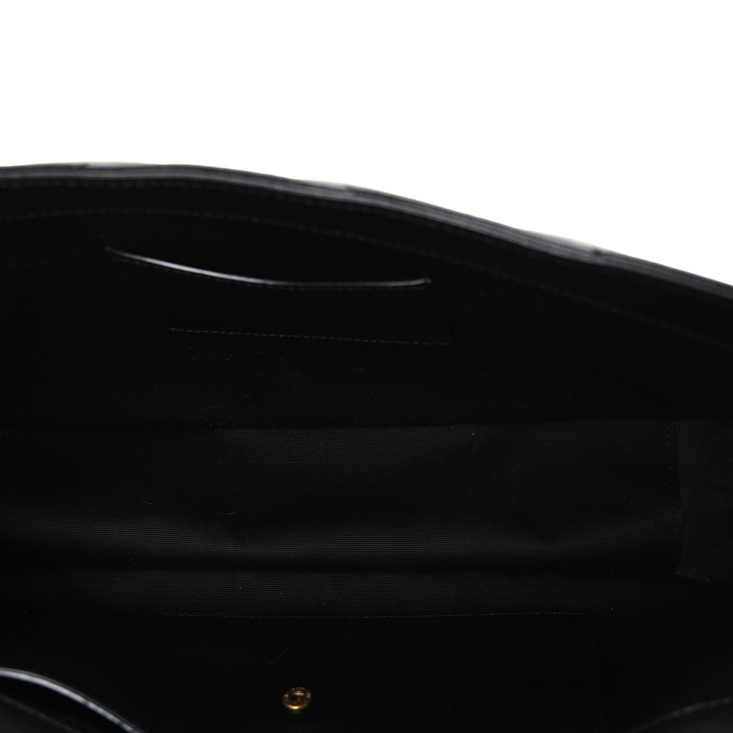 Lambskin Chevron Quilted Medium Loulou Black