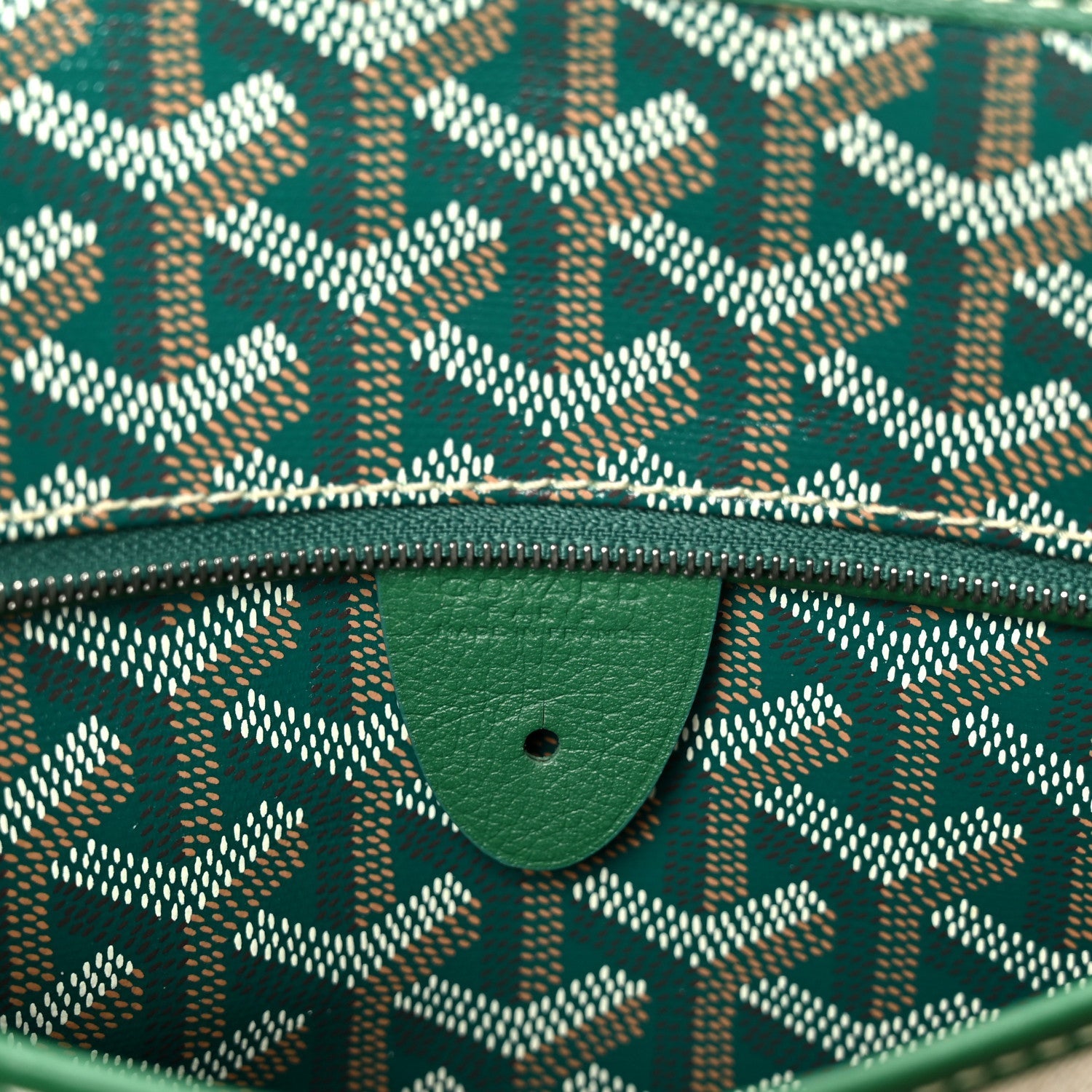 Goyardine Artois PM Green