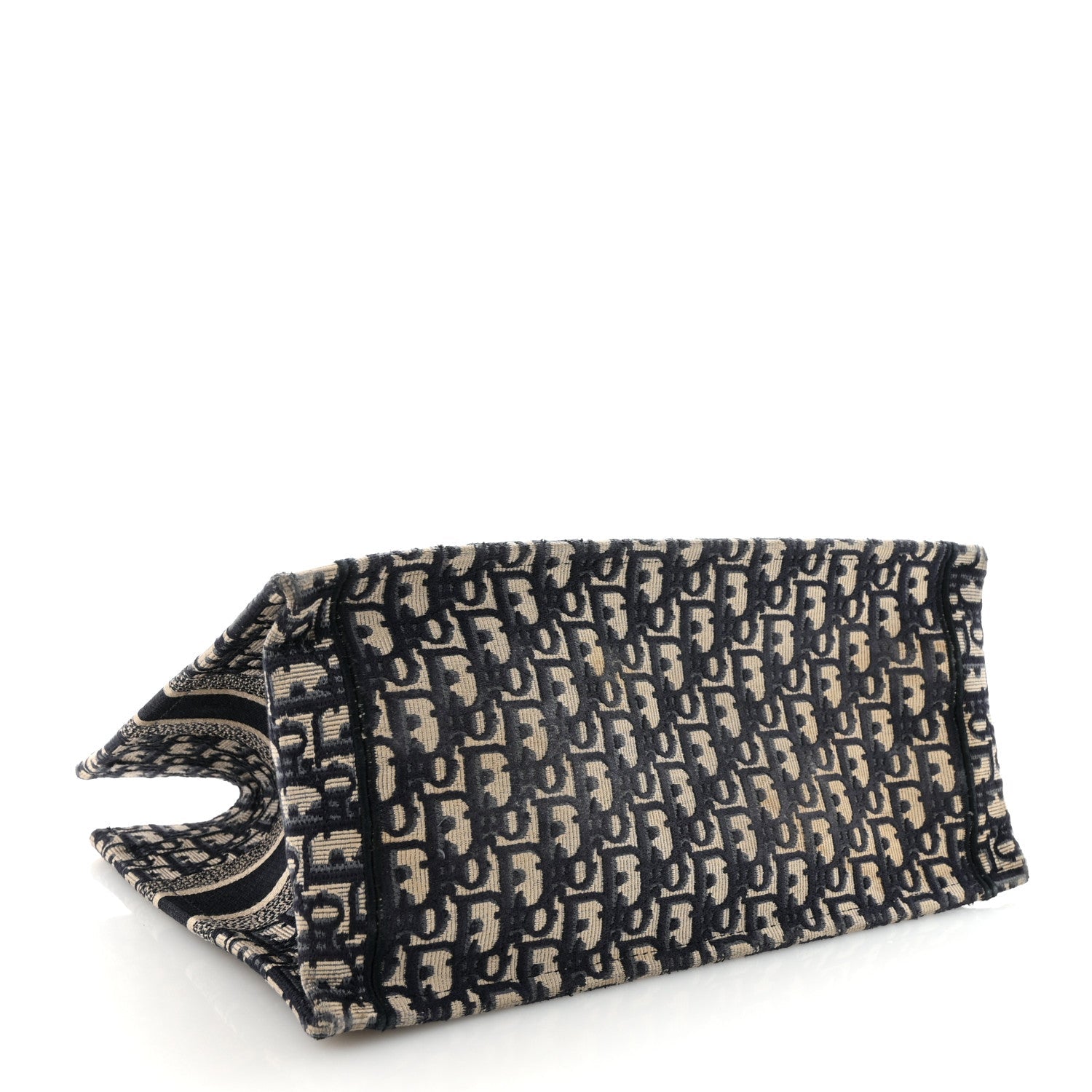 Oblique Medium Book Tote Blue Multicolor