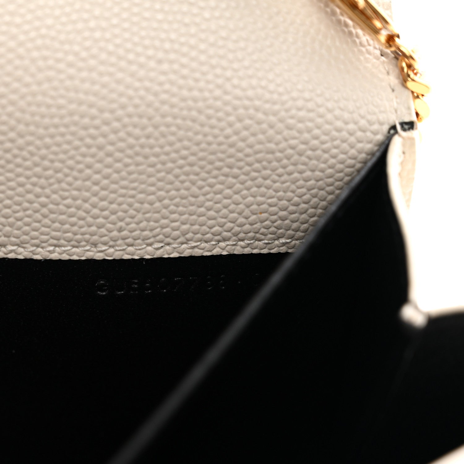 Grain De Poudre Monogram Uptown Chain Wallet Crema Soft