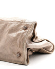 Agneau Giant 12 Rose Gold Hardware Work Gris Poivre