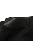 Grain de Poudre Calfskin Y Quilted Monogram Medium Loulou Chain Satchel Black