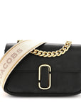 Calfskin The J Marc Shoulder Bag Black