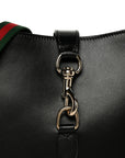Boarded Dyana Lux Calfskin Medium Jackie 1961 Hobo Black