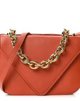 Calfskin Mount Envelope Bag Maple