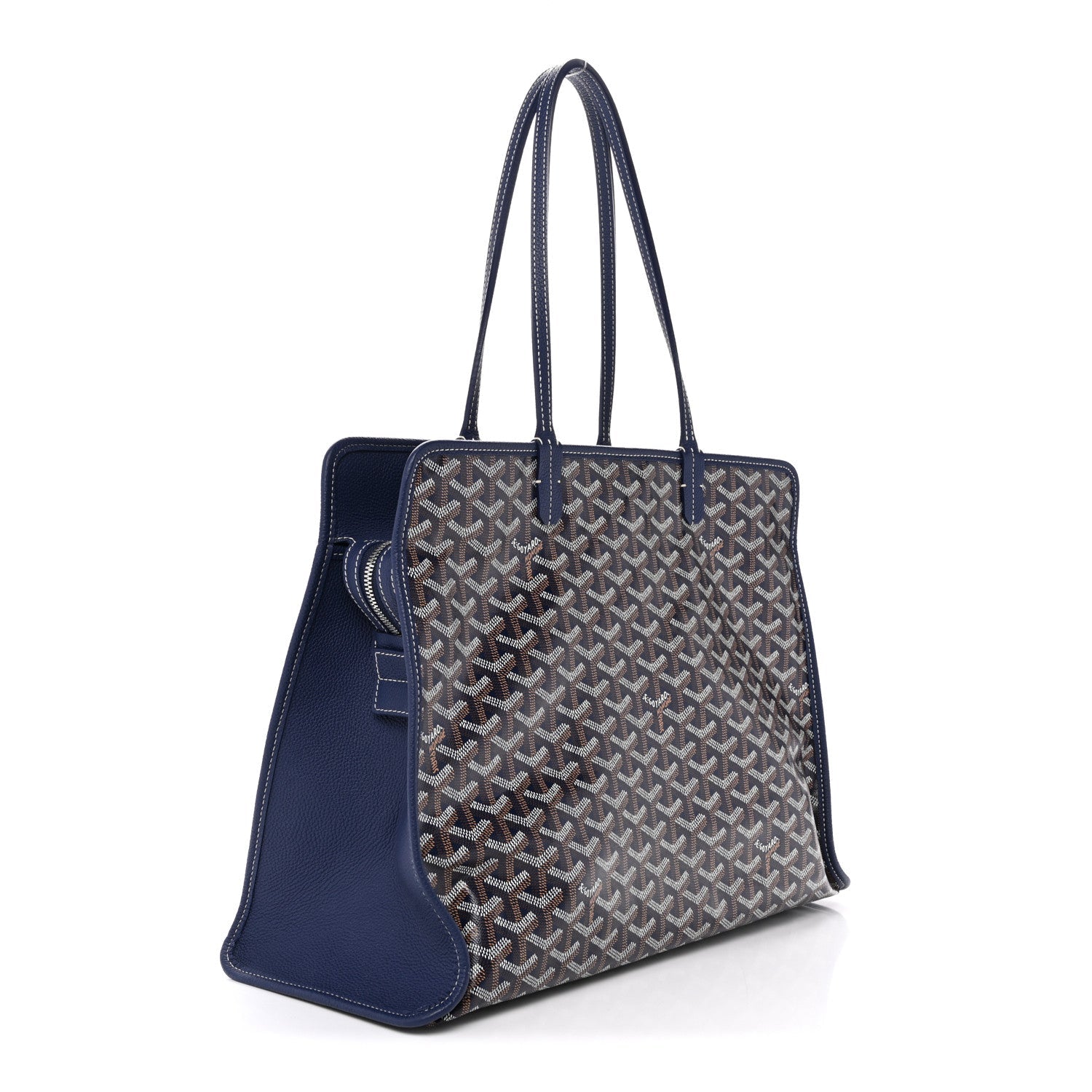 Goyardine Sac Hardy Pet Carrier PM Navy