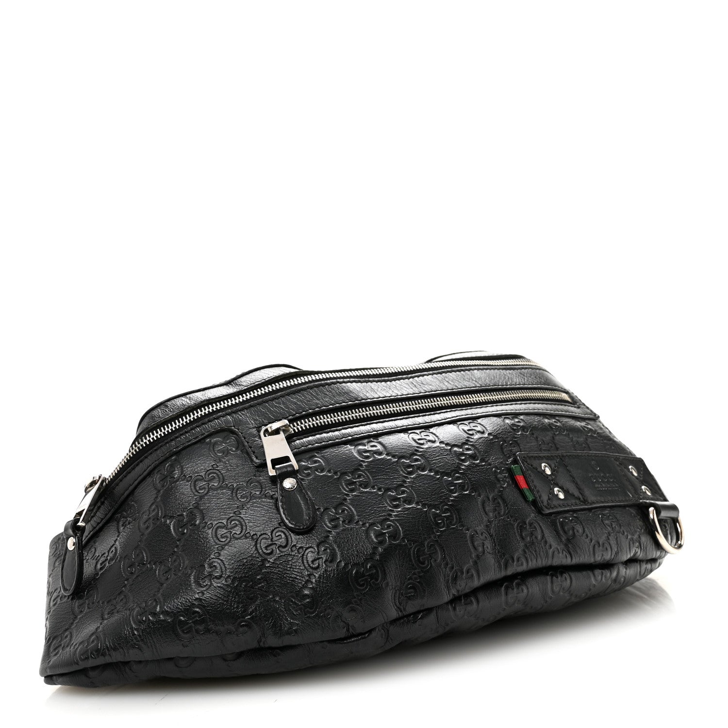 GCCIssima Web Belt Bag Black