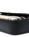 Calfskin Vintage Check New Hampshire Bag Black