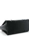 Grained Calfskin Small The Tote Bag Black