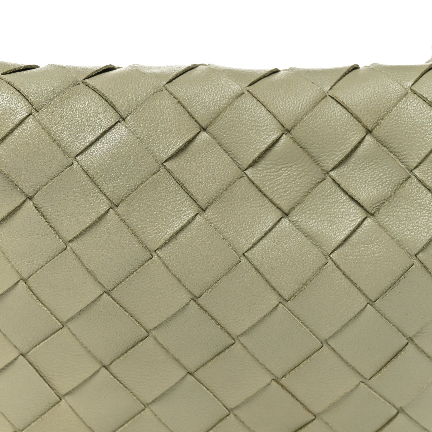 Nappa Intrecciato Mini Jodie Travertine