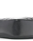 Calfskin Matelasse Monogram Monochrome Lou Camera Bag Black