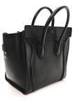 Smooth Calfskin Mini Luggage Black