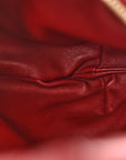 Nappa Intrecciato Mini Jodie Dark Red
