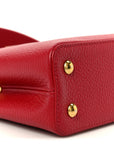 Taurillon Mini Capucines Scarlet