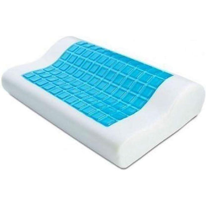 Vaccaro Cooling Gel Memory Foam Pillow - Ergonomic Support - Pack of 1