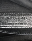 Calfskin Matelasse Monogram Lou Camera Bag Black