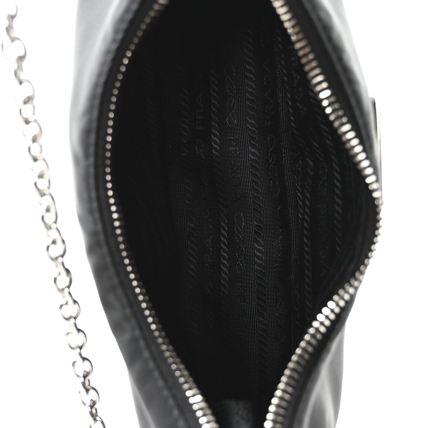 Re-Nylon Saffiano Re-Edition 2005 Shoulder Bag Black