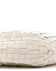 Nappa Intrecciato Small Jodie Hobo White