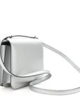 Metallic Chevre Chamkilight Constance 18 Argent