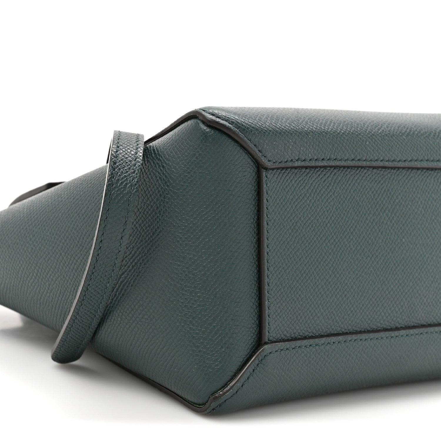 Grained Calfskin Nano Belt Bag Amazone