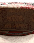 Canvas Embroidered Medium D1ORamour D-Royaume Lady D-Lite Red Multicolor