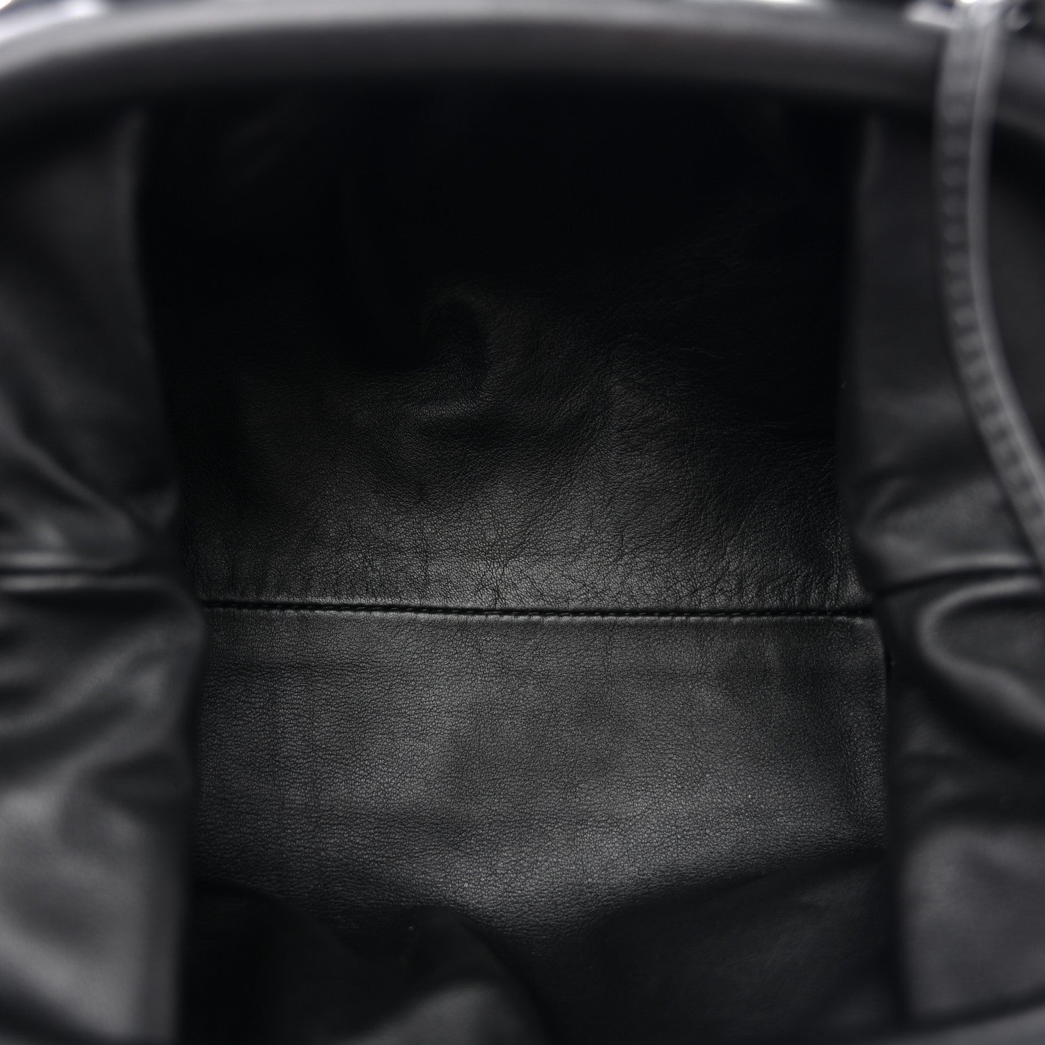 Butter Calfskin The Mini Pouch Black
