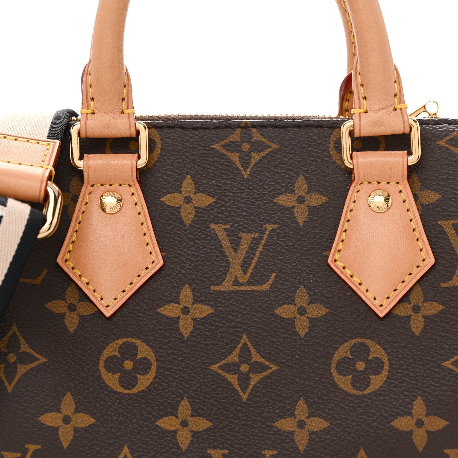 Monogram Speedy Bandouliere 20 Black