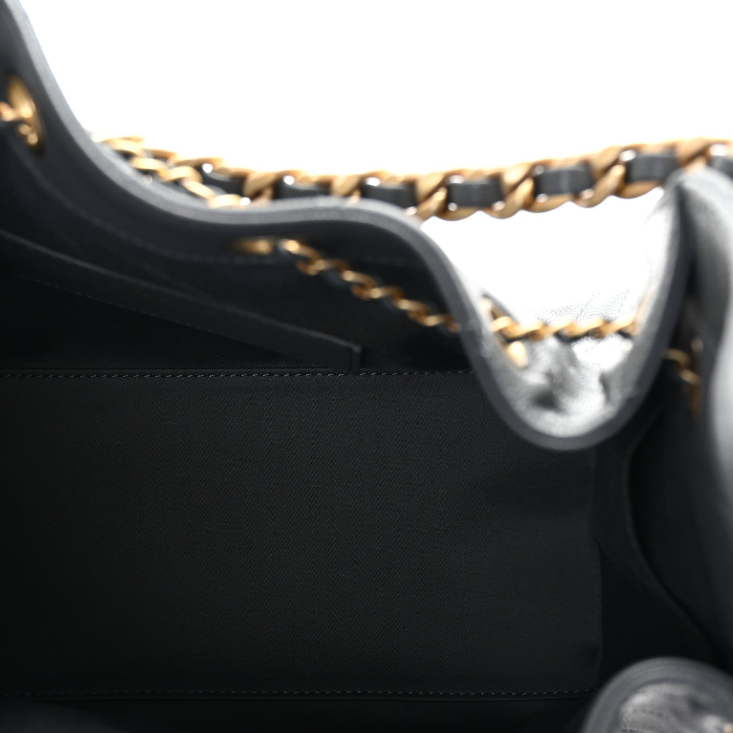 Caviar Quilted Small CHNL 25 Handbag Dark Grey