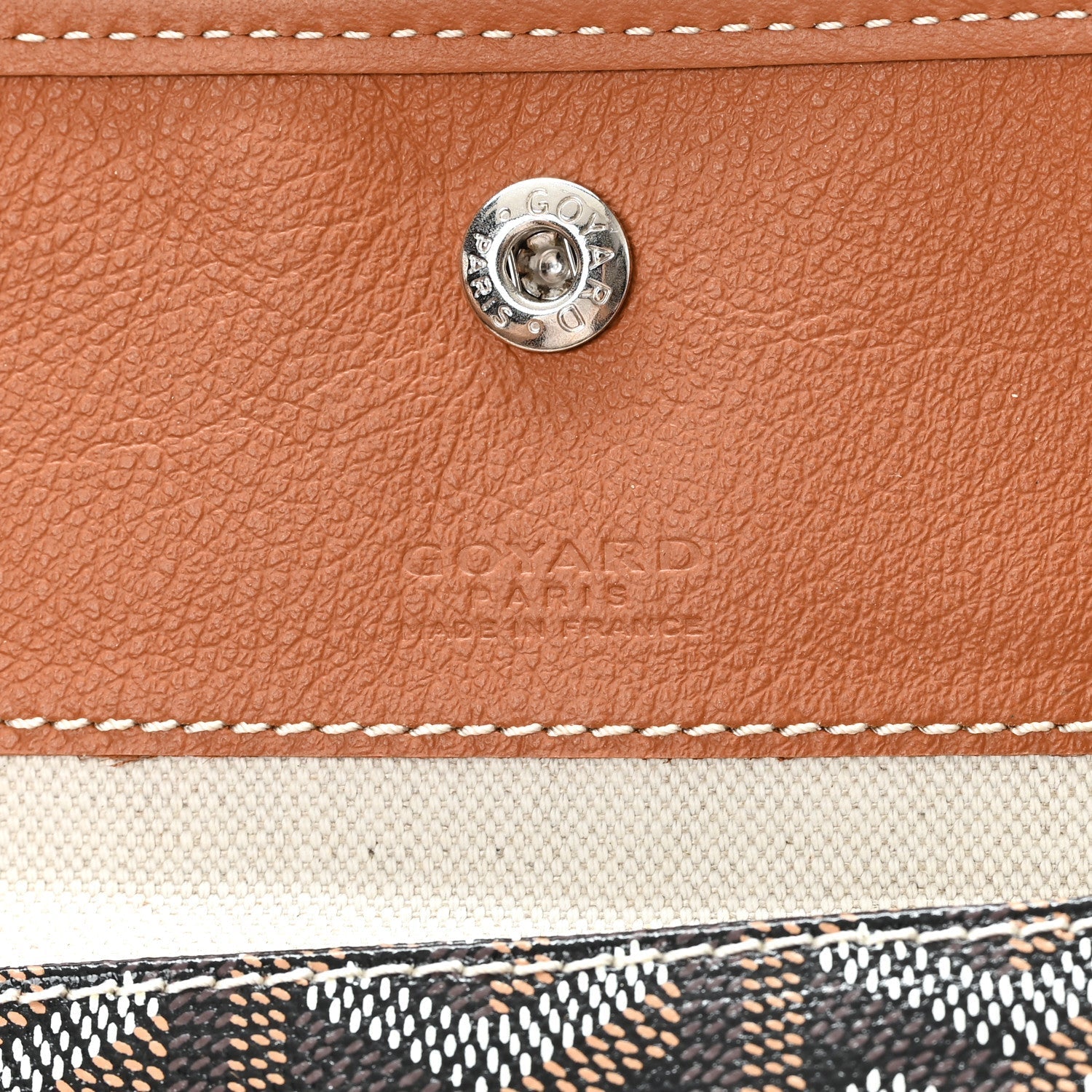 Goyardine Saint Louis PM Black Gold