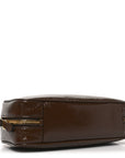 Naplak Patent Small Beau Top Handle Bag Palissandro