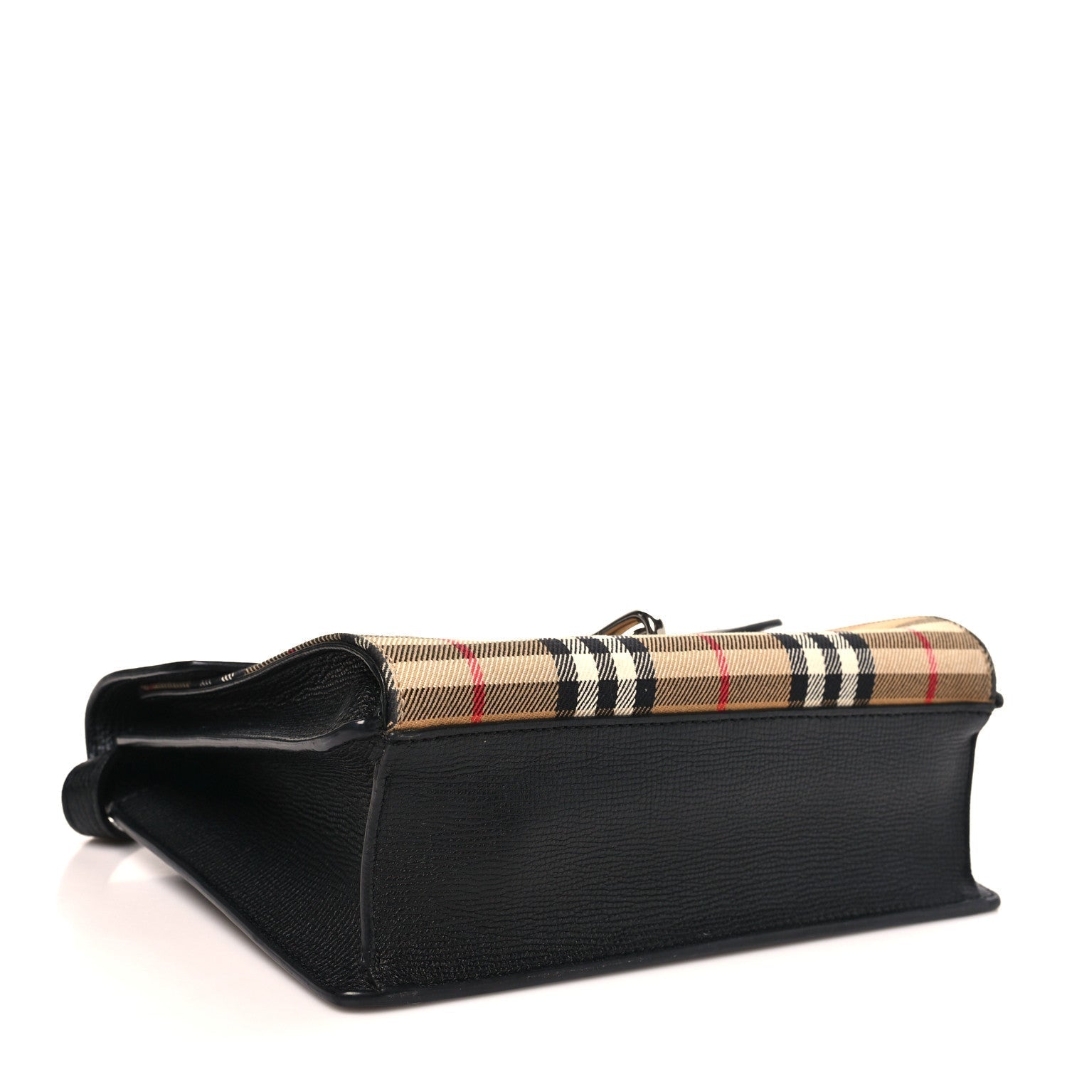 Derby Calfskin Vintage Check Small Macken Crossbody Bag Black