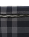 House Check Sonny Bum Bag Navy Grey