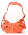 Agneau Arena Le Cagole Shoulder Bag XS Orange