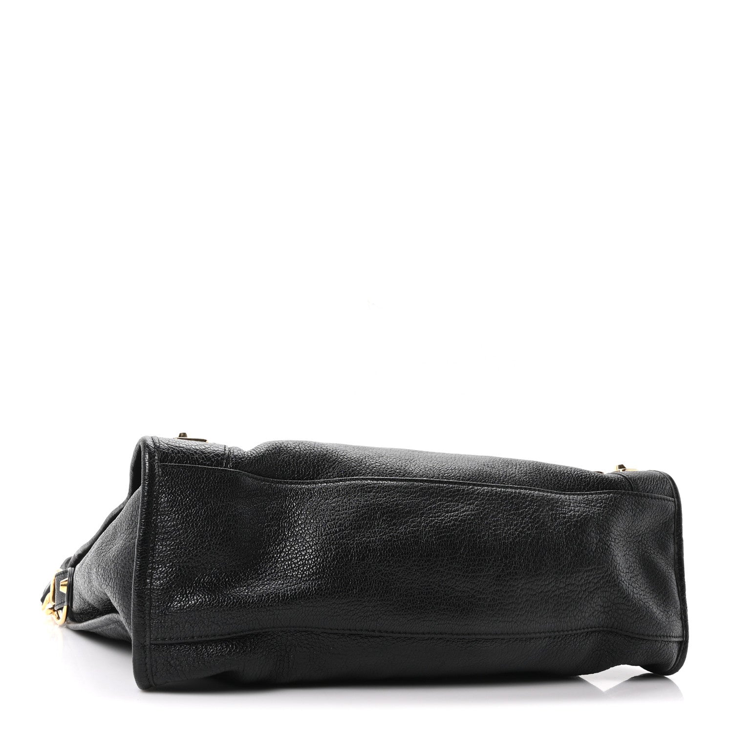 Chevre Gold Metallic Edge Hardware City Black