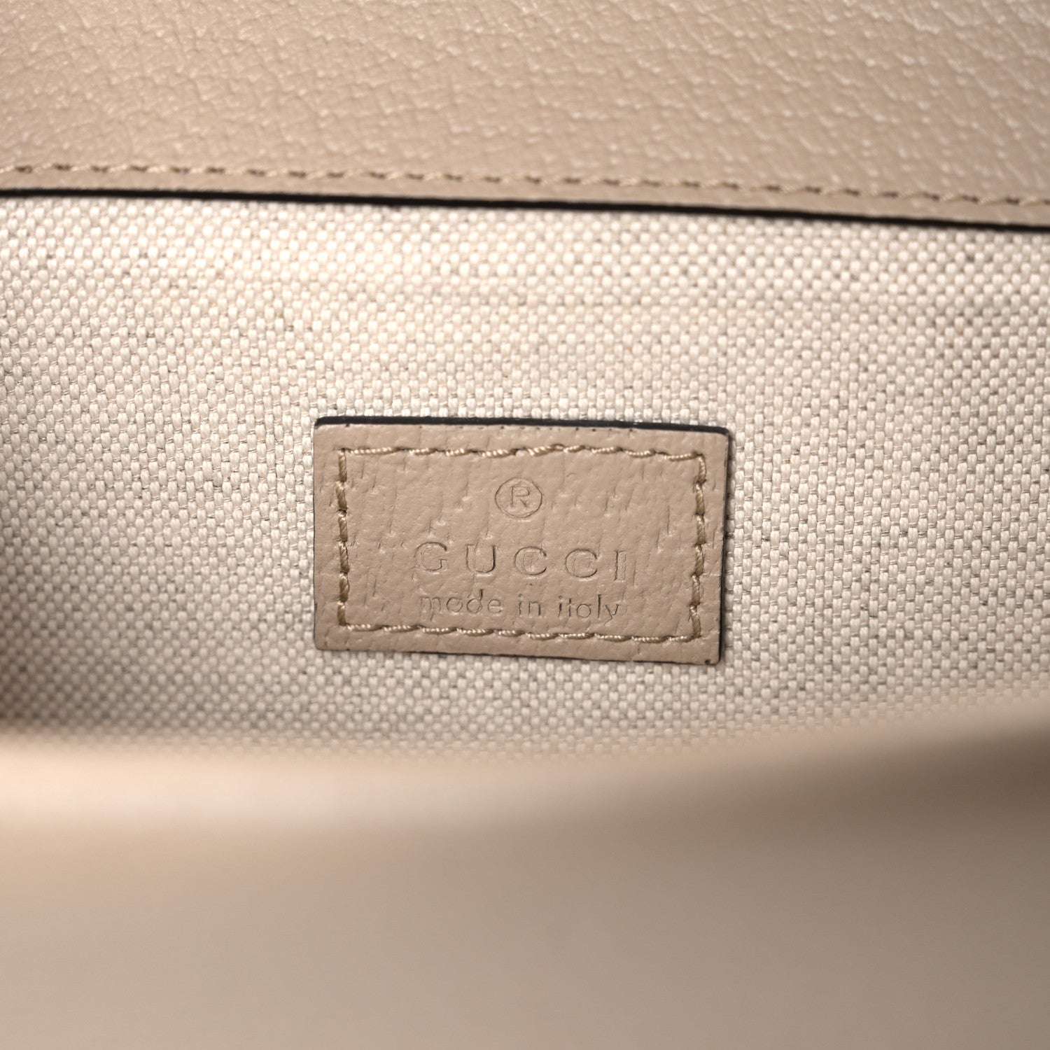 GG Supreme Monogram Textured Dollar Calfskin Small Rectangular Dionysus Shoulder Bag Beige Mystic White Oatmeal