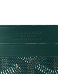 Goyardine Saint Sulpice Card Holder Green