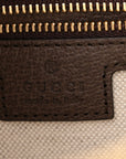GG Supreme Monogram Web Small Ophidia Top Handle Bag  Beige Ebony