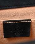 GCCIssima Small Padlock Shoulder Bag Black