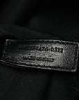 Lambskin Quilted Small Loulou Puffer Monogram Chain Satchel Black