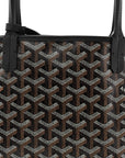 Goyardine Reversible Mini Anjou Black