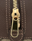 GG Supreme Monogram Web Small Ophidia Shoulder Bag Brown